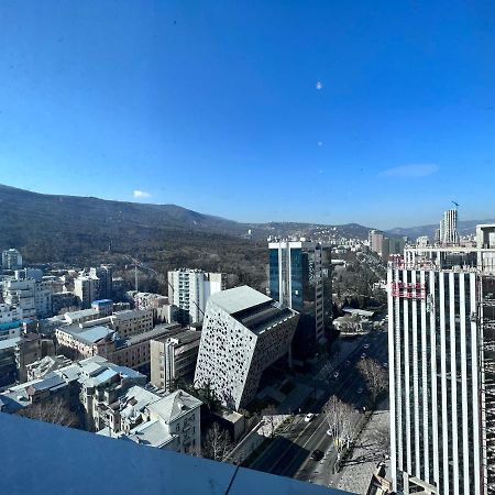 Apartment In Axis Towers, Tbilisi Business Center Eksteriør billede